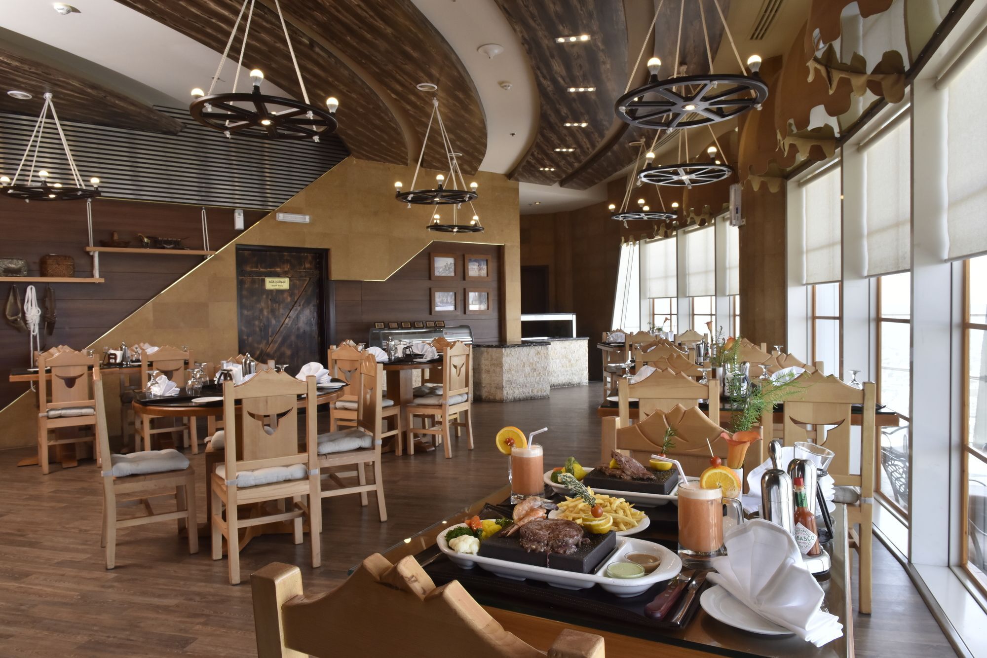 טאיף Awaliv International Hotel מראה חיצוני תמונה The restaurant