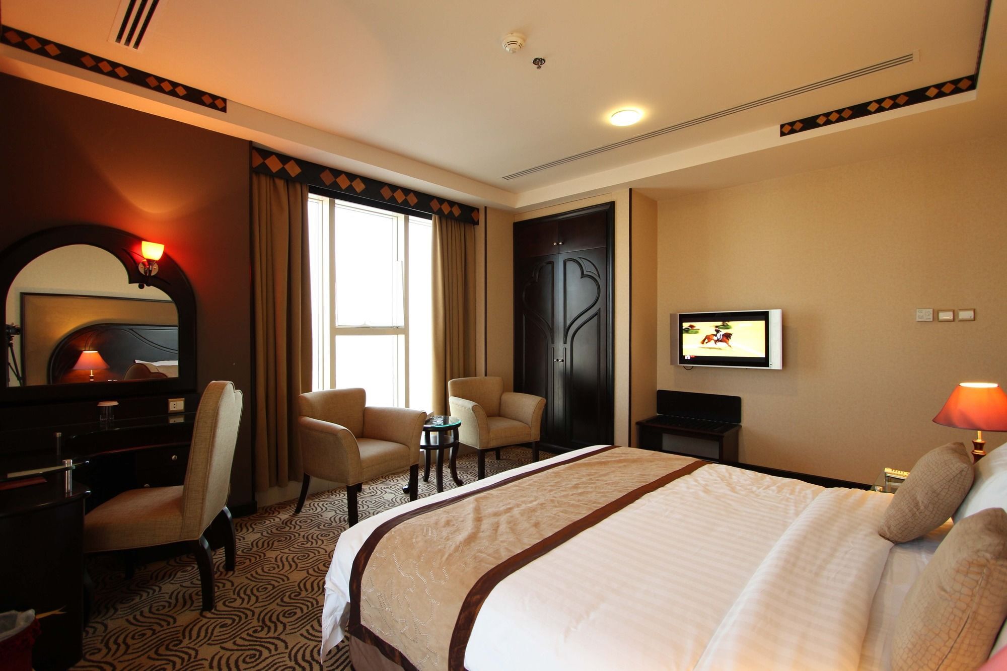 טאיף Awaliv International Hotel מראה חיצוני תמונה A room at the hotel